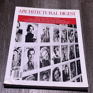 Architectural Digest Magazine April 1994 Coffee Table Magazine Hollywood at Home